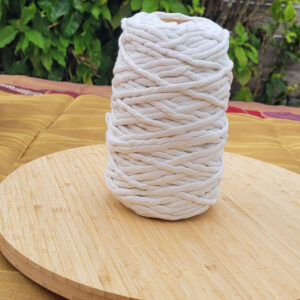 Fil peigné 1 ply – 4 mm – Bobine 500 g – Image 3