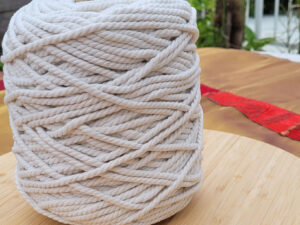 Fil torsadé 3 ply – 4 mm – Bobine 1 kg – Image 2