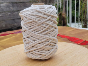 Fil torsadé 3 ply – 4 mm – Bobine 500 g – Image 1