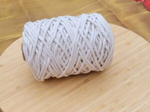 Fil torsadé 3 ply – 4 mm – Bobine 500 g – Image 3