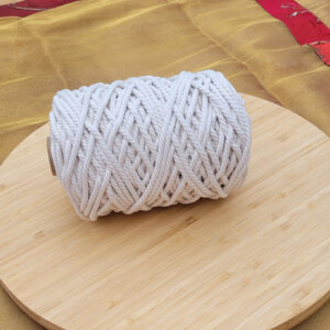 Fil torsadé 3 ply – 4 mm – Bobine 500 g – Image 3