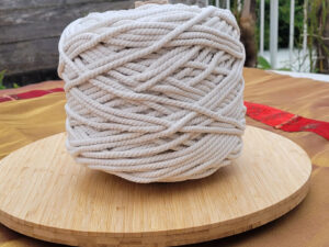 Fil torsadé 3 ply – 5 mm – Bobine 1,5 kg – Image 1