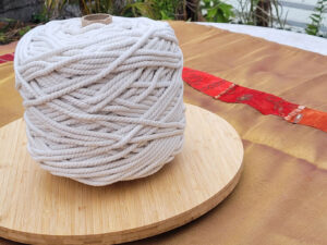 Fil torsadé 3 ply – 5 mm – Bobine 1,5 kg – Image 2