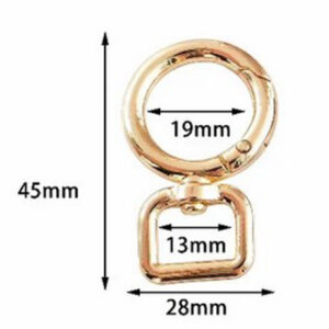 Anneaux toriques en métal pour sangle de sac – Image 4