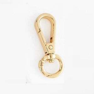 Mousqueton pivotant rond en métal 15 mm – Image 2